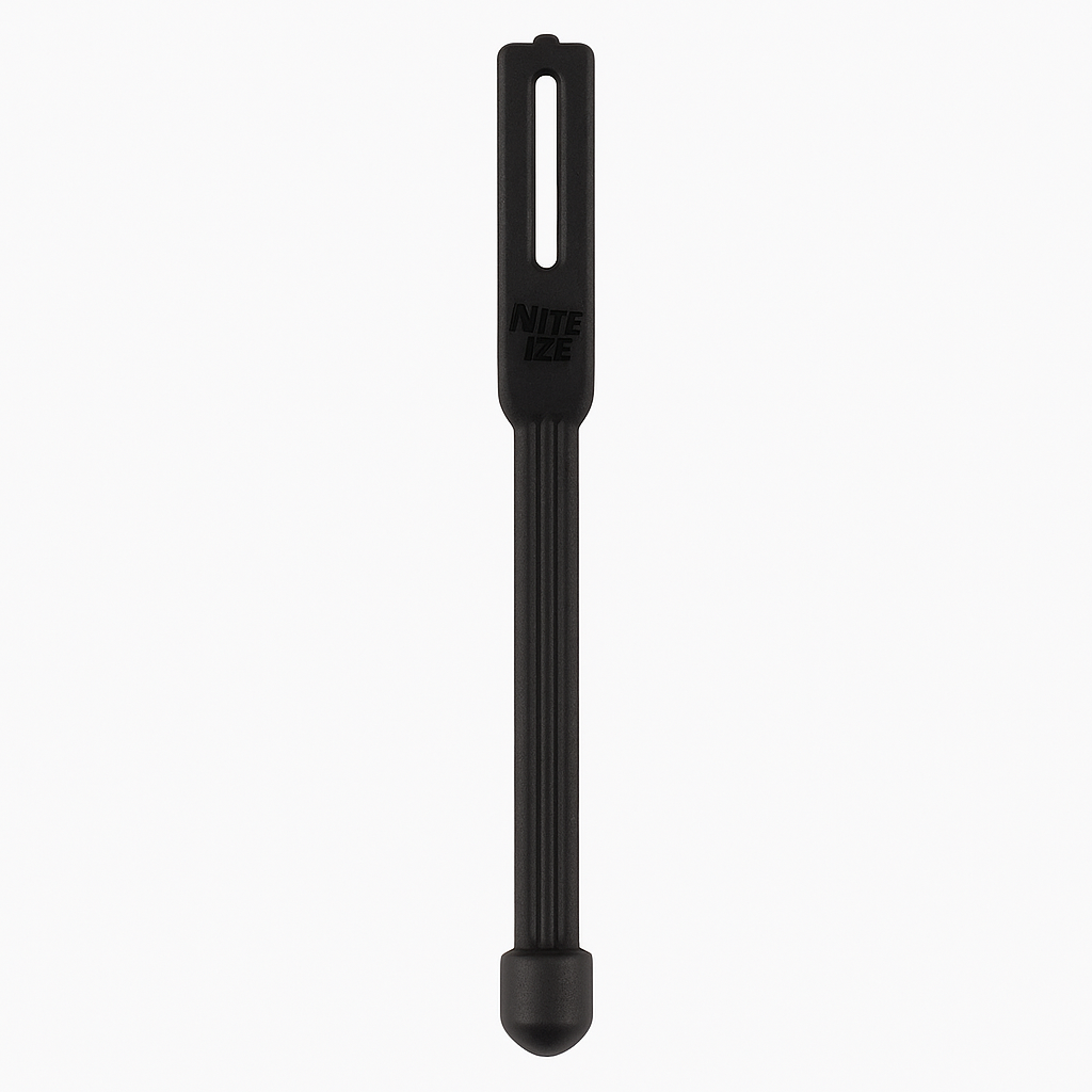 Nite Ize Gear Tie 3 Inch Cordable Cable Ties Black Reusable 4 Pack