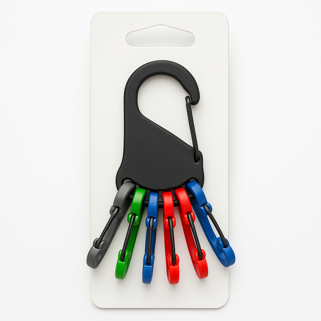 Nite Ize Bigfoot Keyrack Locker With Plastic S Biner Key Storage Rack