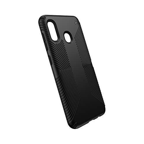 Speck Products Samsung A20 Case, Presidio Grip, Black/Black