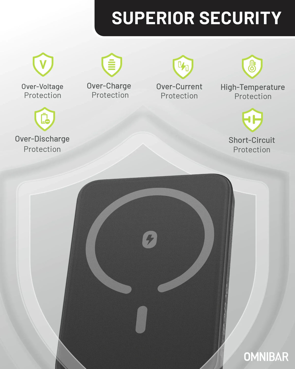 Omnibar Portable Power Bank 5000mAh