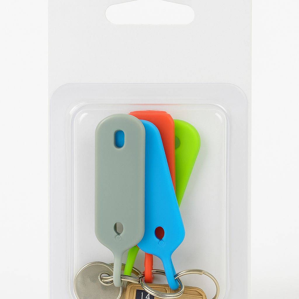Nite Ize IdentiKey Plastic Assorted Key Identifier ID Tag Holder