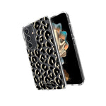 Kate Spade Samsung Galaxy S24 Wireless Charging Case City Leopard Black