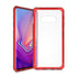 Itskins Hybrid Frost Protective Phone Case For Samsung Galaxy S10e Red And Transparent