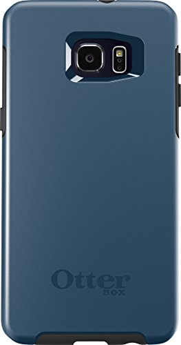 Otterbox Symmetry Series Case For Samsung Galaxy S6 Edge+ - Retail Packaging - City Blue (Dark Deep Water Blue/Slate Grey)