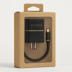 OtterBox 18W USB C To USB C Fast Wall Charging Kit Black Shimmer