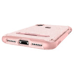 [8809565300479] Spigen Crystal Hybrid Glitter Iphone A Case With Flexible Inner Casing And Reinforced Hard Bumper Frame For Iphone A (2017) - Rose Quartz