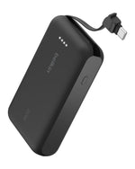 Belkin BoostCharge 10000mAh Power Bank With 20W PD And Integrated Cable Black