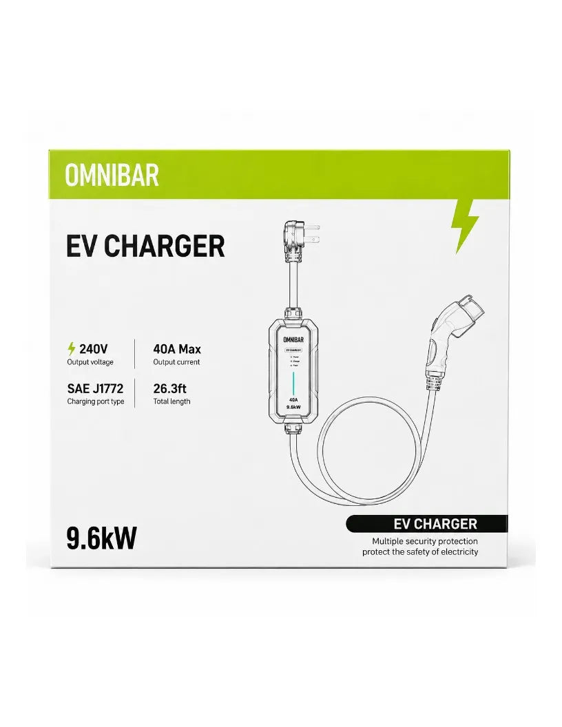 Omnibar Portable Level 2 EV Charger