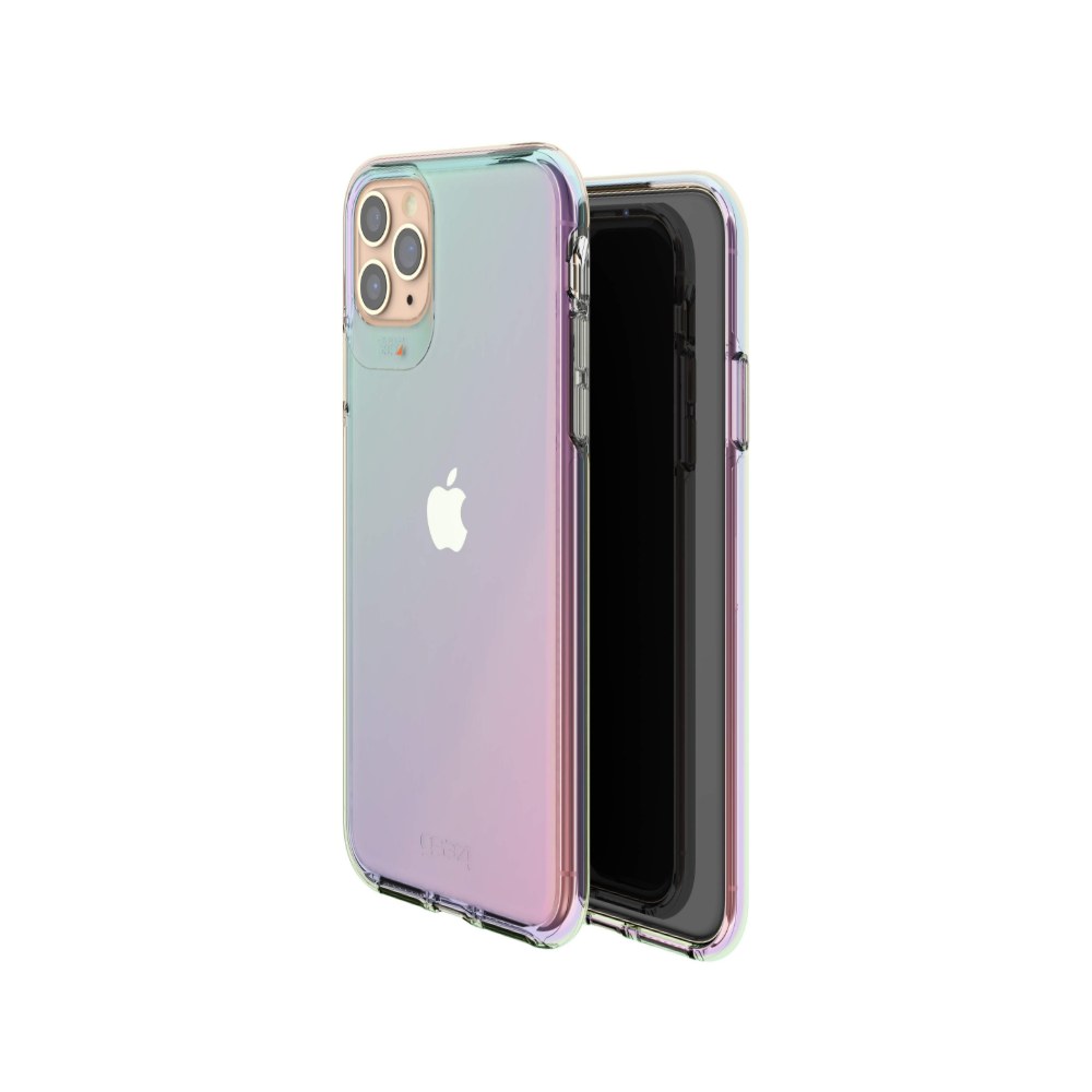 [840056100916] Zagg Gear4 Crystal Palace Iridescent Compatible With Iphone 11 Pro Max Case, Advanced Impact Protection With Integrated D3o Technology, Anti-Yellowing, Phone Cover – Iridescent (702003725)
