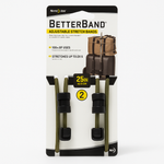Nite Ize Betterband Adjustable Stretch Bands 25 Inch 2 Pack Foliage Green