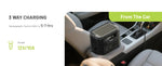 Portable Power Station 600W, 655Wh/182,000mAh Solar Generator with 100W USB-C Output & 120V Pure Sine Wave AC Outlets