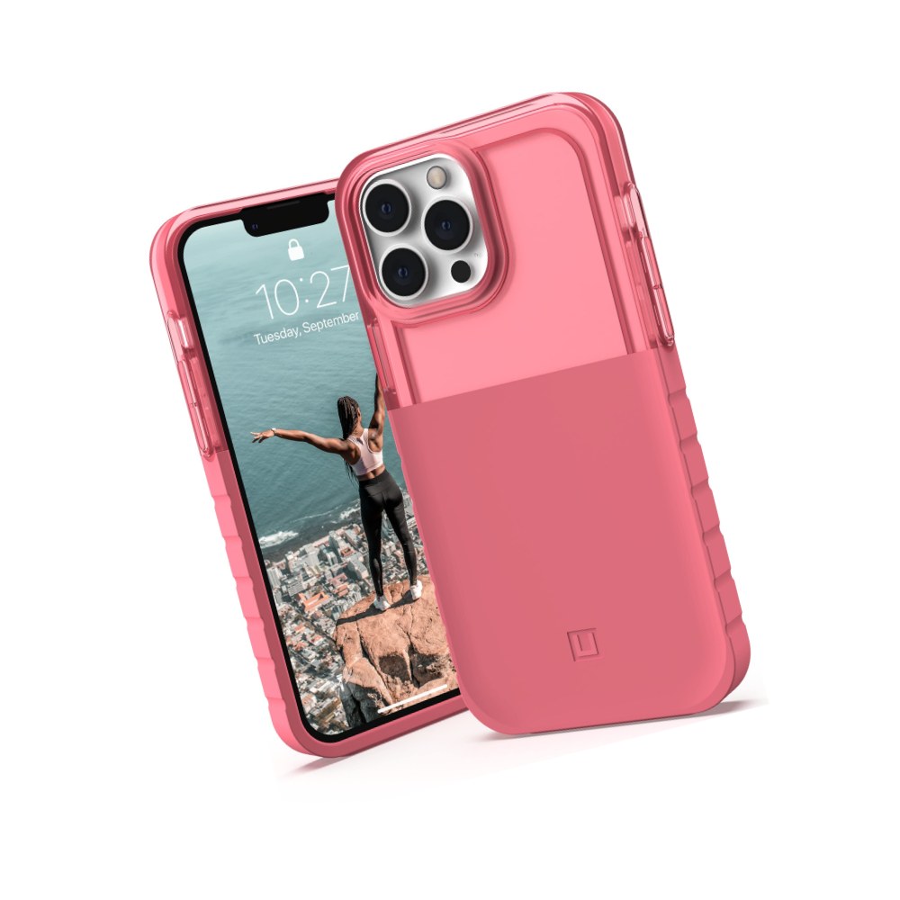 [810070365837] Urban Armor Gear [U By Uag Designed For Iphone 13 Pro Max Case Red Clay Dip Slim Lightweight Stylish Translucent Shock Absorbing Antimicrobialmodern Protective Phone Cover, [6.7 Inch Screen]