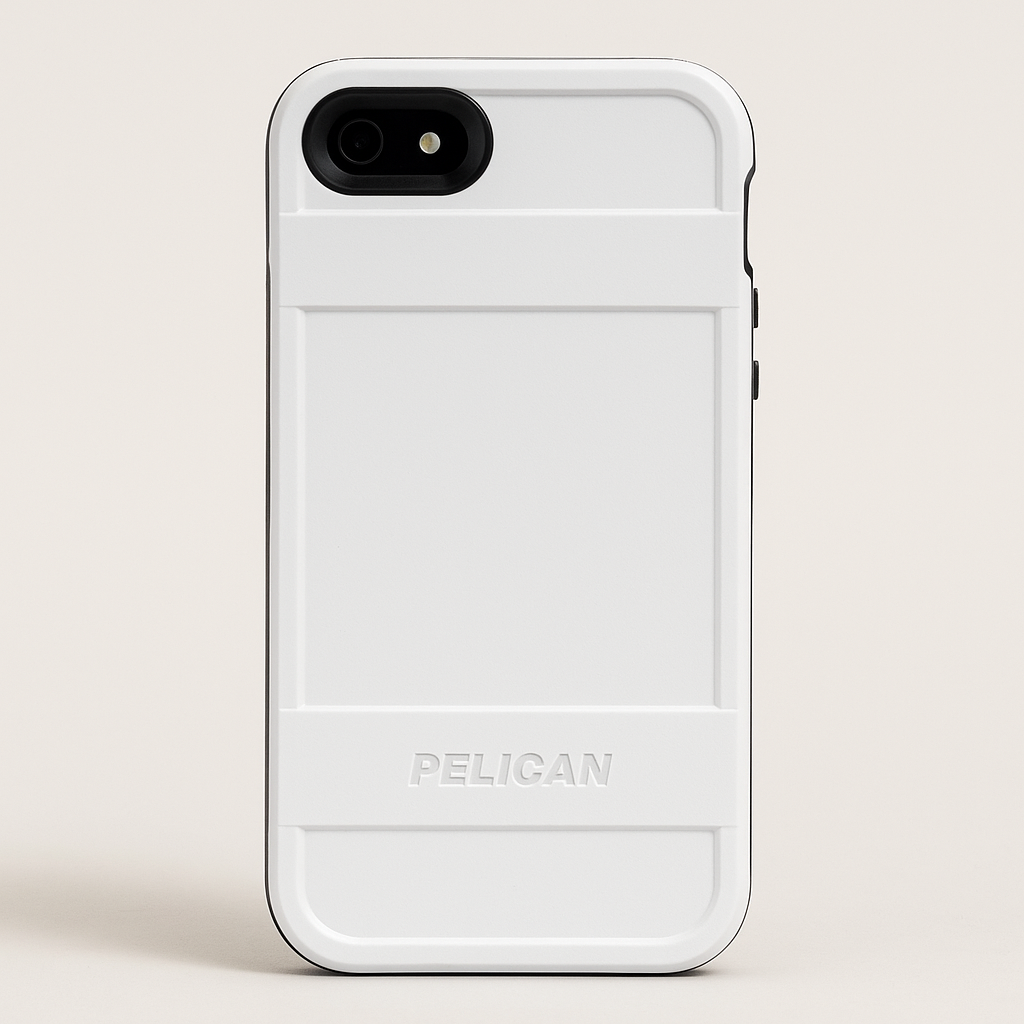Pelican Protector Series Protective Case For iPhone 5 White Black