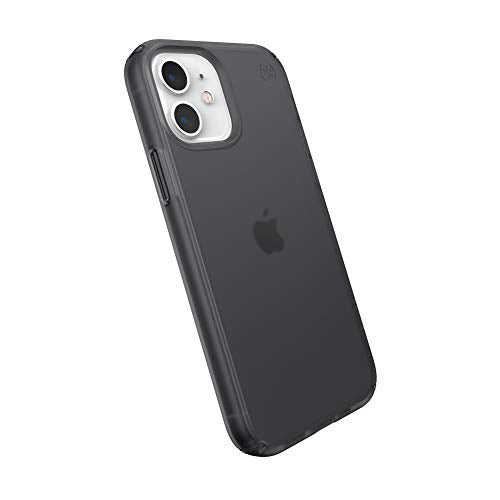 Speck Products Presidio Perfect-Mist Iphone 12, Iphone 13, Iphone 12 Pro, Iphone 13 Pro Case, Obsidian/Obsidian (138490-5407)