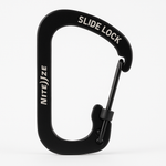 Nite Ize SlideLock Carabiner Number Two Black Heavy Duty Gear