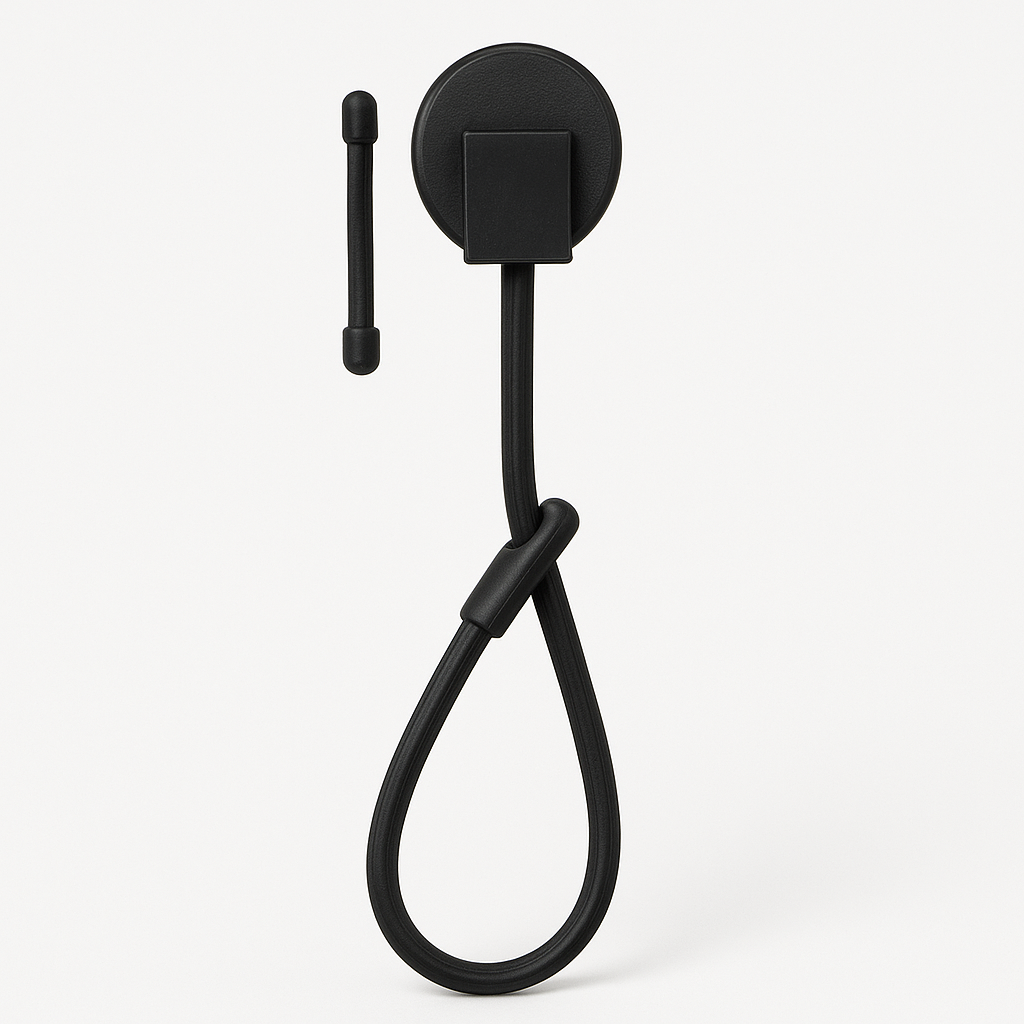 Nite Ize 12 Inch Black Gear Tie Dockable Mountable