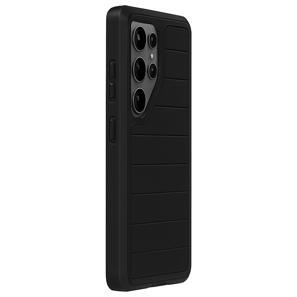 OtterBox Shockproof Holster Case For Samsung Galaxy S24 Ultra Black