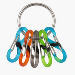 Nite Ize Stainless Steel Key Ring Locker With 5 S Biner Microlocks