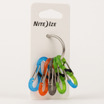 Nite Ize Stainless Steel Key Ring Locker With 5 S Biner Microlocks