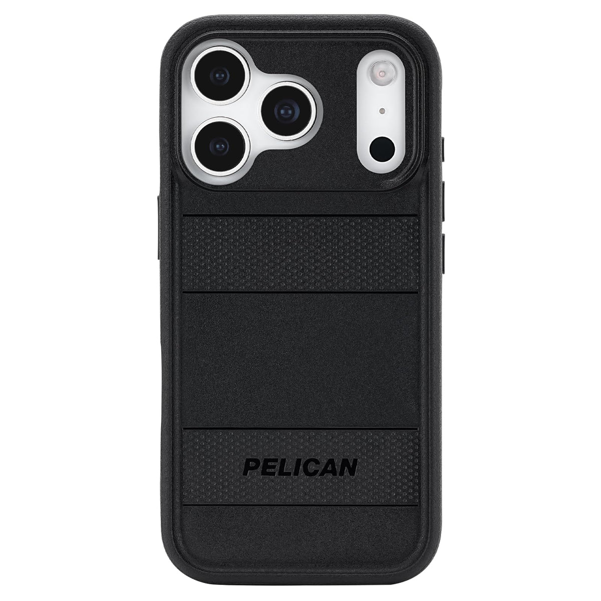 Pelican Protector Iphone 17 Pro Case [Compatible With Magsafe] Rugged Magnetic Phone Case With 16ft Military-Grade Drop Protection - Heavy Duty Phone Cover For Iphone 17 Pro - Black - 840171753387