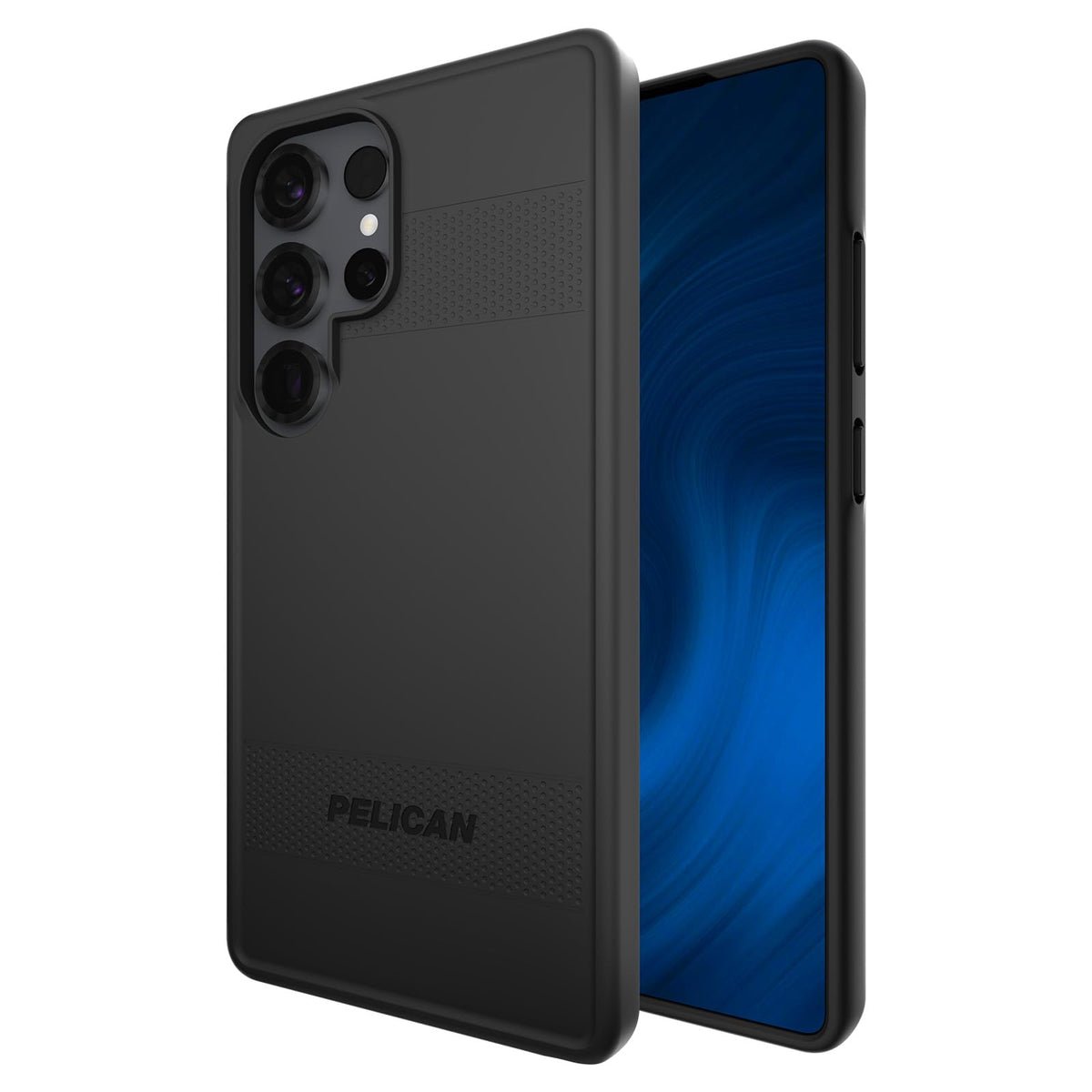 Pelican Protector Samsung Galaxy S25 Ultra Case [Magnetic And Wireless Charging] Rugged Phone Cover W/ 16ft Military-Grade Drop Protection - Heavy Duty Case For Samsung Galaxy S25 Ultra 6.9" - Black - 840171747706