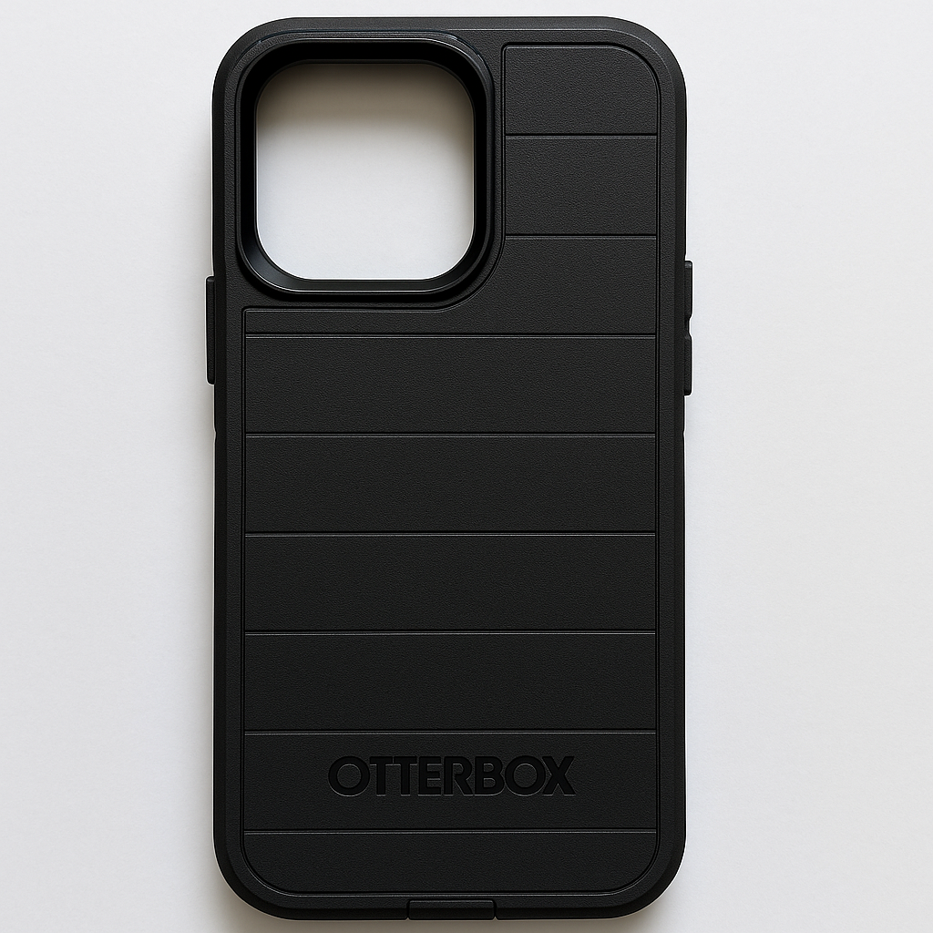OtterBox Defender Hard Shell Case For Apple iPhone 15 Pro Max Black Cover