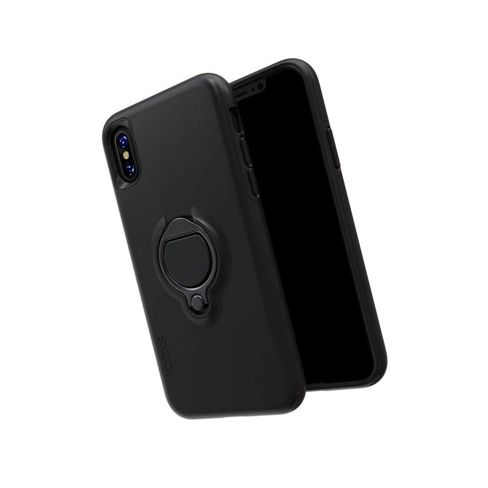 [819771021851] Skech Slim Shockproof Anti-Slip Vortex Hybrid Case For Apple Iphone Xs Max - Black