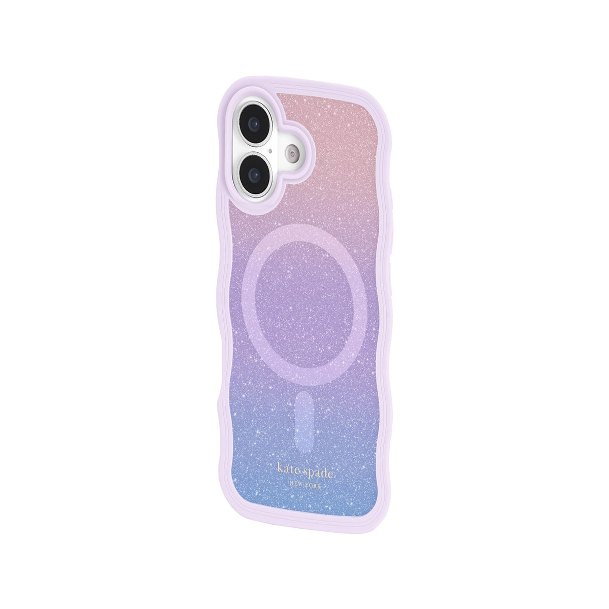 Kate Spade New York iPhone 17 Case Opal Glitter Protective Cover