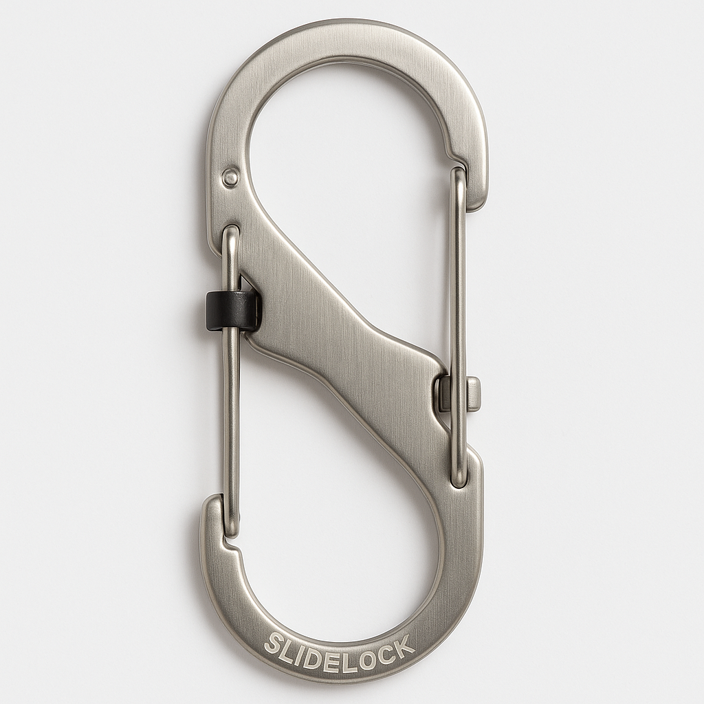 Nite Ize S-Biner SlideLock Size 4 Stainless Steel Carabiner
