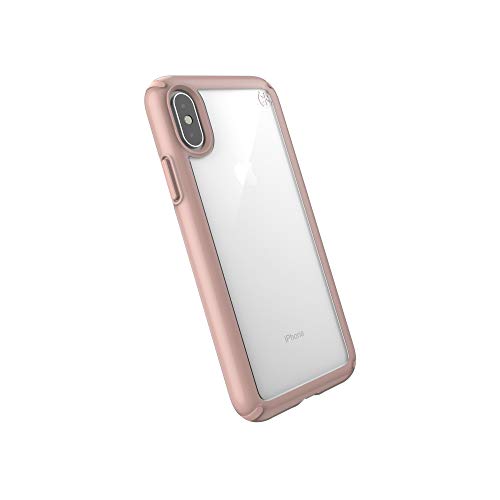 Speck Products Presidio Show Iphone Xs/Iphone X Case, Clear/Rose Gold