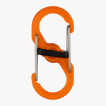 Nite Ize S Biner Microlock Polycarbonate Carabiner 2 Pack Orange