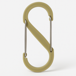 Nite Ize S-Biner Plastic Carabiner Size 2 Tan Single Pack