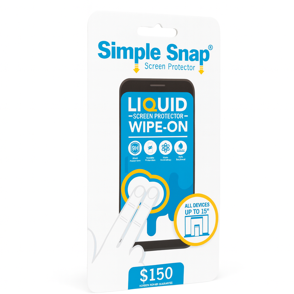 [814238024239] Simple Snap Liquid Screen Protector
