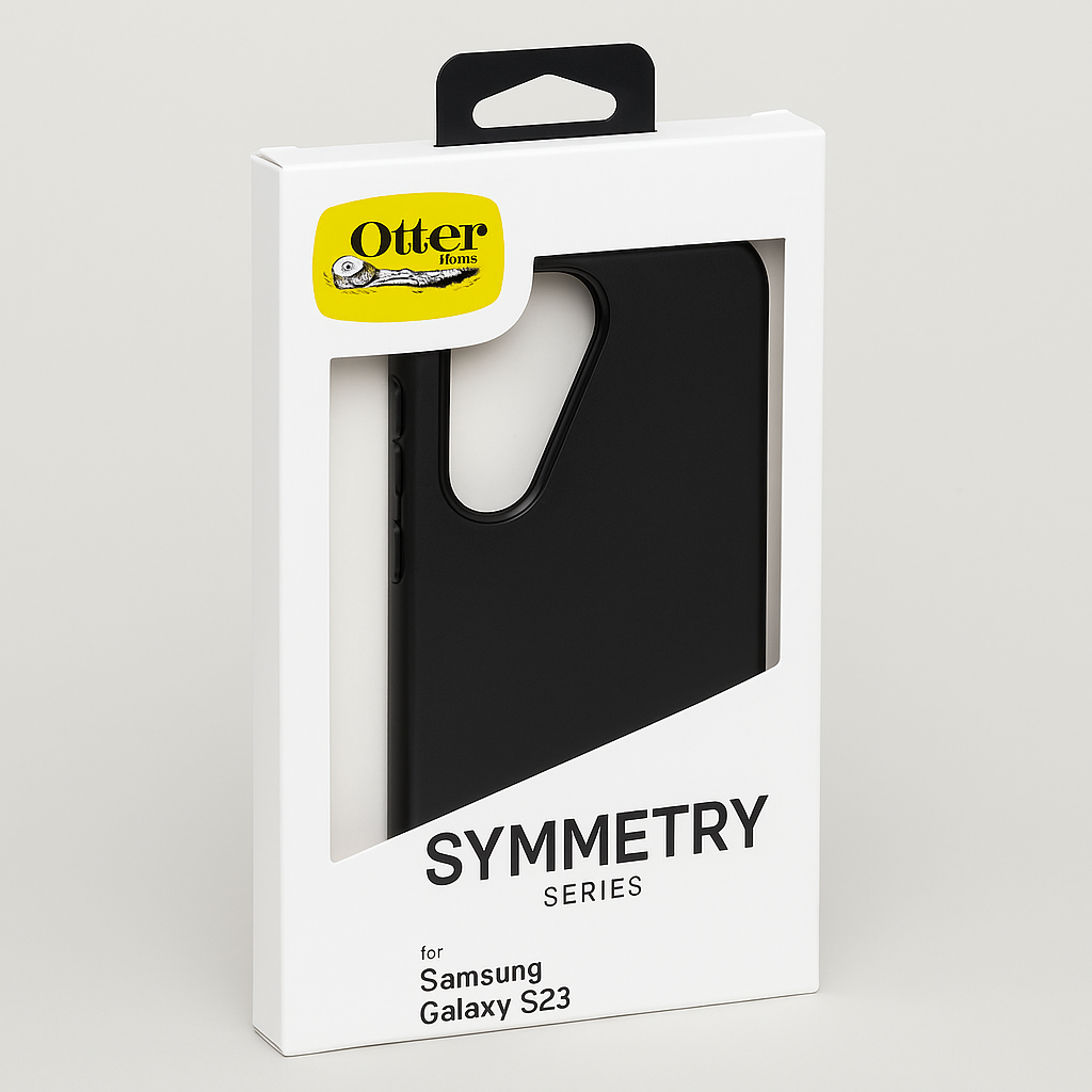 OtterBox Symmetry Slim Protective Case For Samsung Galaxy S23 Black