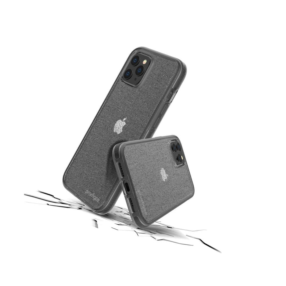Prodigee Superstar Smoke| Iphone 12 / Iphone 12 Pro | Sparkle Glitter |Military Grade Drop Tested|Wireless Charging Compatible| Shockproof | 6.1 Inch - 810023951315