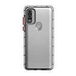 Zizo Surge Series For Moto G Pure Case - Sleek Clear Case Customizable Buttons - Clear - 888488335636