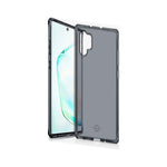 Itskins Spectrum Clear Protective Phone Case Compatible With Galaxy Note10 Plus, Slim Hybrid Case, Anti-Yellowing, And Heavy Duty Shockproof Cover, Military Phone Case - Smoke - 4894465046781
