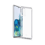Itskins Hybrid Clear Protective Phone Case Compatible With Samsung Galaxy S20 Plus, Slim Hybrid Case, Anti-Yellowing, And Heavy Duty Shockproof Cover, Military Phone Case |Transparent - 4894465459260