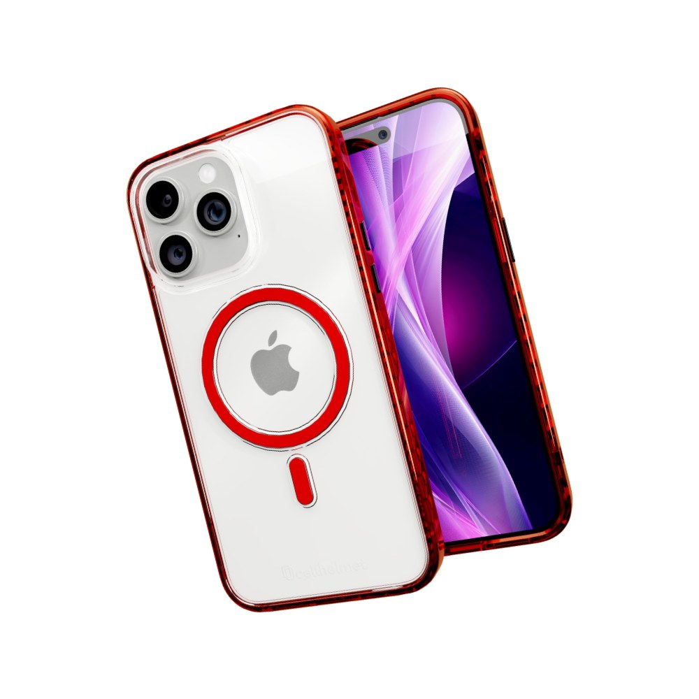 Cellhelmet Apple Iphone 14 Pro Max Magnitude Case 2022 Shock & Drop Proof Durable In Turbo Red - 810061247562
