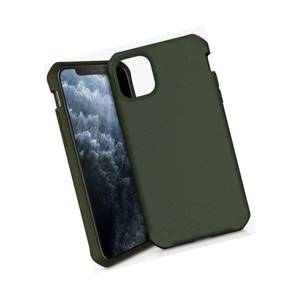 Itskins Feroniabio Terra Protective Phone Case For Apple Iphone 11 Pro - Kaki - 4894465008147