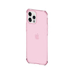 Itskins Spectrum Clear Protective Phone Case Compatible With Iphone 12/12 Pro, Slim Hybrid Case, Anti-Yellowing, And Heavy Duty Shockproof Cover, Military Phone Case | Light Pink - 4894465299385