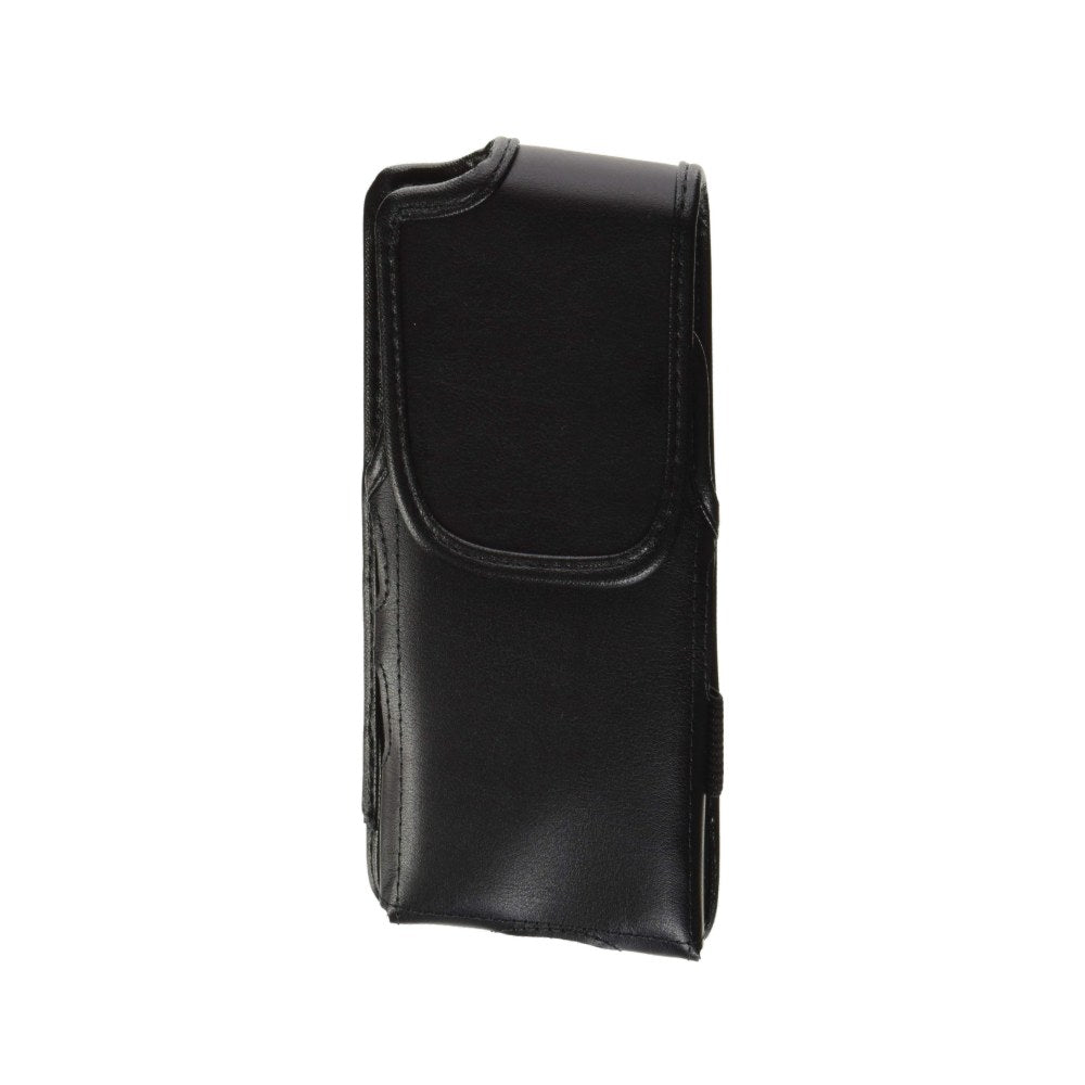Sonim Oem Genuine Leather Made In Usa For Sonim Xp8 Pouch With Metal Clip, Compatible With Xp8 Black - 096962273583