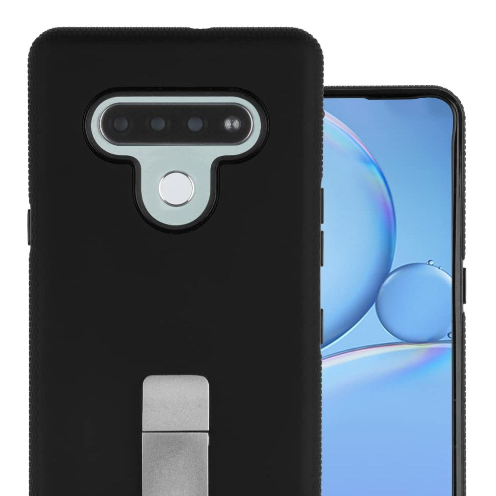 Case-Mate - Lg Stylo 6 Case With Kickstand- Tough Stand - Black - 846127194303