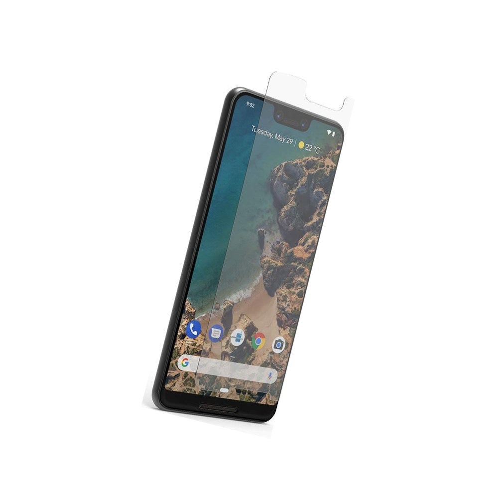 Puregear Steel 360 Tempered Glass Screen Protector For Google Pixel 3 With Easy Install Alignment Tray + Pure Pledge Program ($100 Reimbursement Toward The Repair Of Broken Screen Guarantee) -