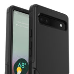 OtterBox Commuter Case For Google Pixel 6a With Antimicrobial Protection Black