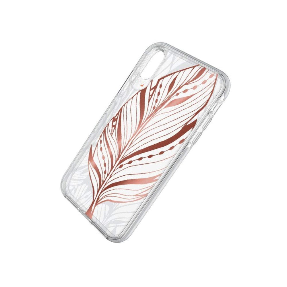 Gear4 Victoria Protective Fashion Case With Advanced Impact Protection [ Protected By D3o ], Slim, Stylish Design For Iphone Xr (Tribal Leaf) - 4895200205661