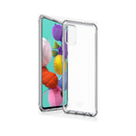 Itskins Spectrum Clear Protective Phone Case Compatible With Galaxy A51, Slim Hybrid Case, Anti-Yellowing, And Heavy Duty Shockproof Cover, Military Phone Case - Transparent - 4894465236236