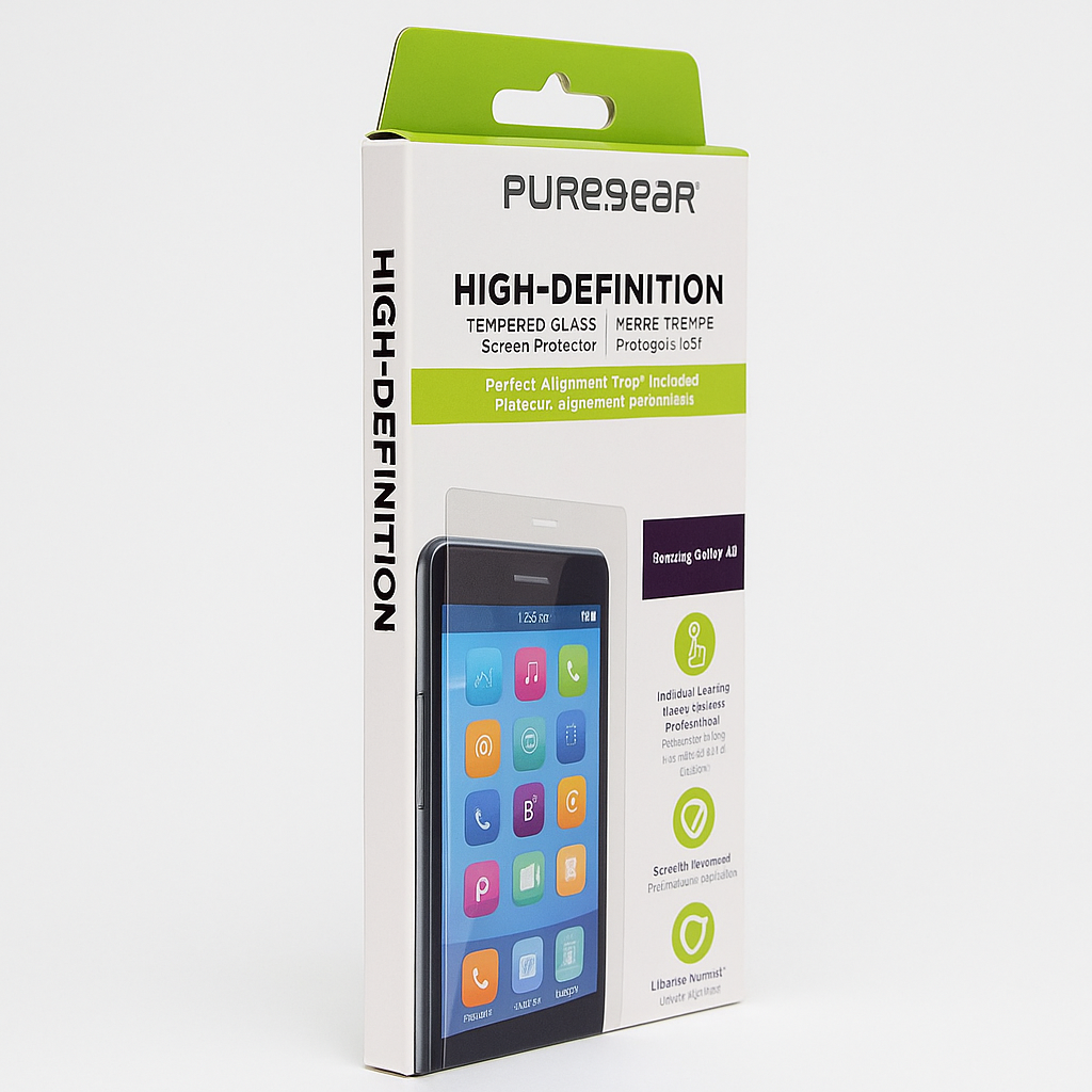 Puregear Hd Tempered Glass Screen For Samsung Galaxy A21 Smartphones - Clear