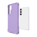 Prodigee Balance Lavender|Samsung Galaxy S24 Plus Case |Transparent| Clear|Military Grade Drop Tested |Dual Layer Protection |Scratch Resistant |Shockproof |6.7 Inches (Lavender) - 810023955979