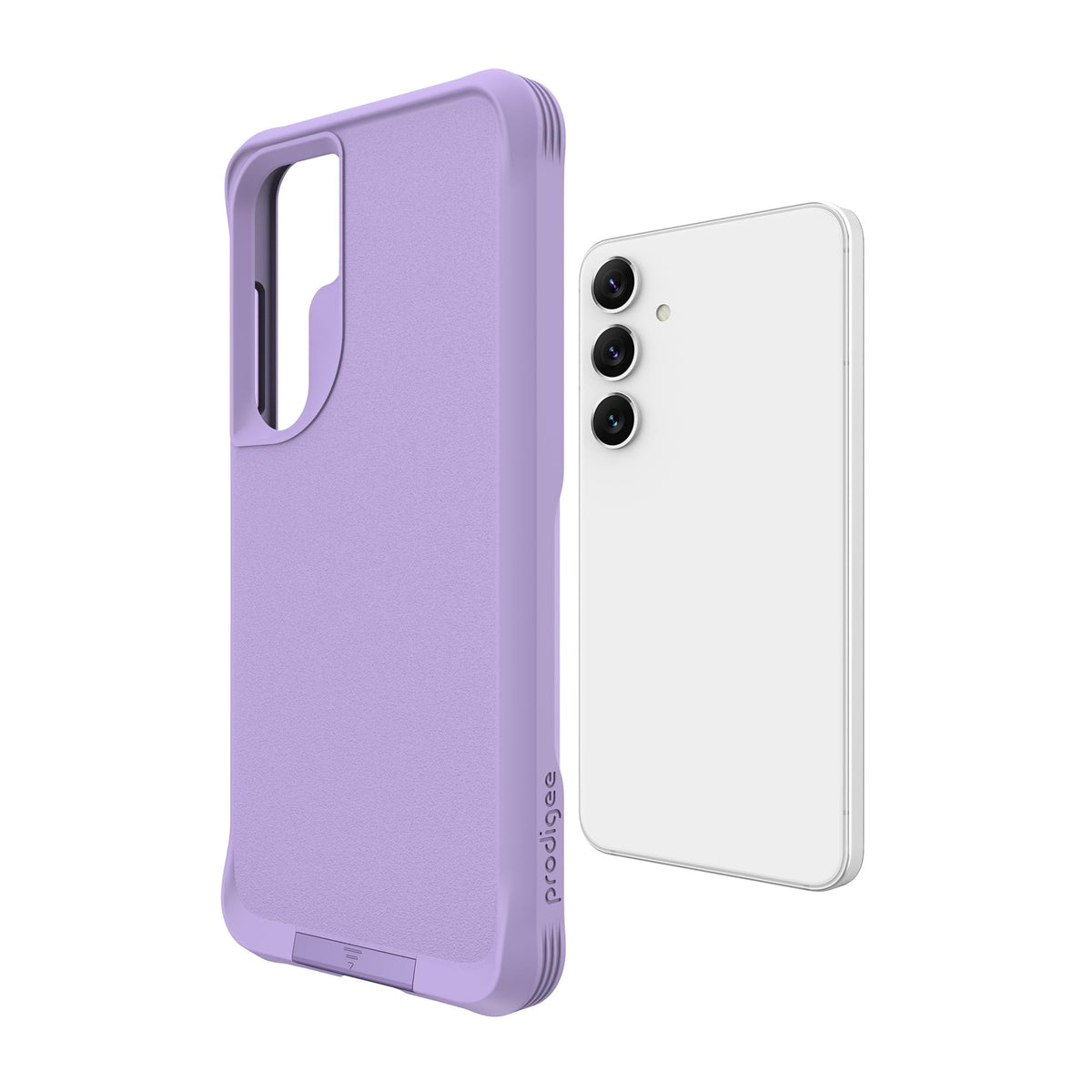 Prodigee Balance Lavender|Samsung Galaxy S24 Plus Case |Transparent| Clear|Military Grade Drop Tested |Dual Layer Protection |Scratch Resistant |Shockproof |6.7 Inches (Lavender) - 810023955979